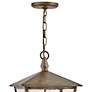 2_Huntersfield 17 3/4" High Bronze Outdoor Hanging Light more views