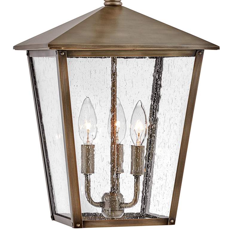 Image 3 Huntersfield 17 3/4" High Bronze Outdoor Hanging Light more views