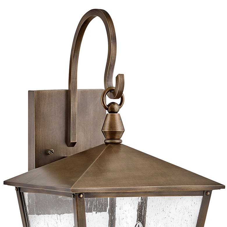 Image 3 Huntersfield 18 3/4 inch High Burnished Bronze Outdoor Wall Light more views