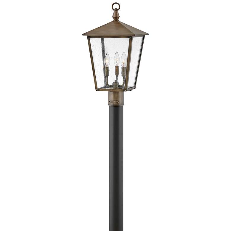 Image 2 Huntersfield 20 3/4 inchH Burnished Bronze Outdoor Post Light