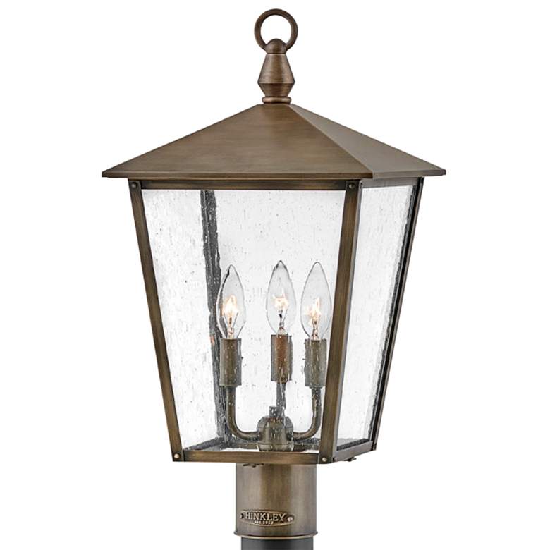 Image 3 Huntersfield 20 3/4"H Burnished Bronze Outdoor Post Light more views