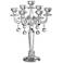 Huntington 19" High Crystal Candelabra Taper Candle Holder