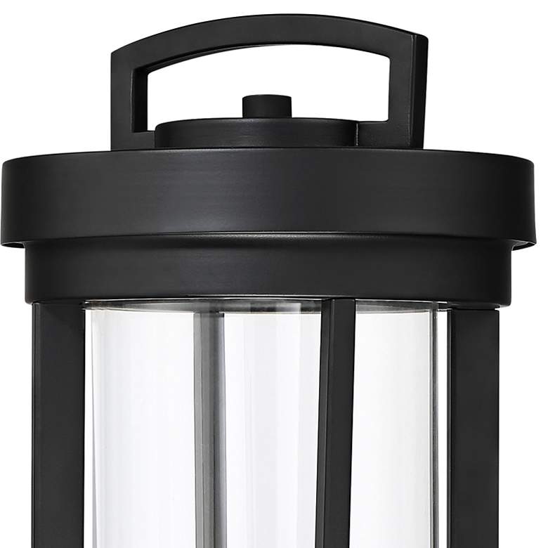 Image 2 Huron; 1 Light; Post Lantern; Aged Bronze Finish with Clear Glass more views