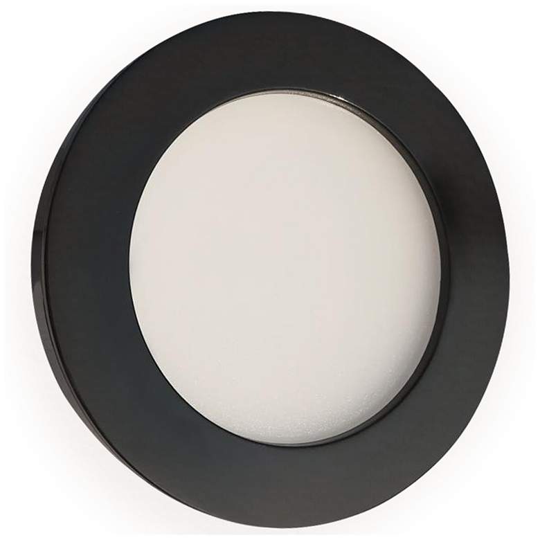 Image 1 Huron 2.5" Wide Black 5000K LED Puck/Cabinet Light