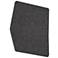Hush 10.6" Wide Dark Grey LED Acoustic Wall Sconce