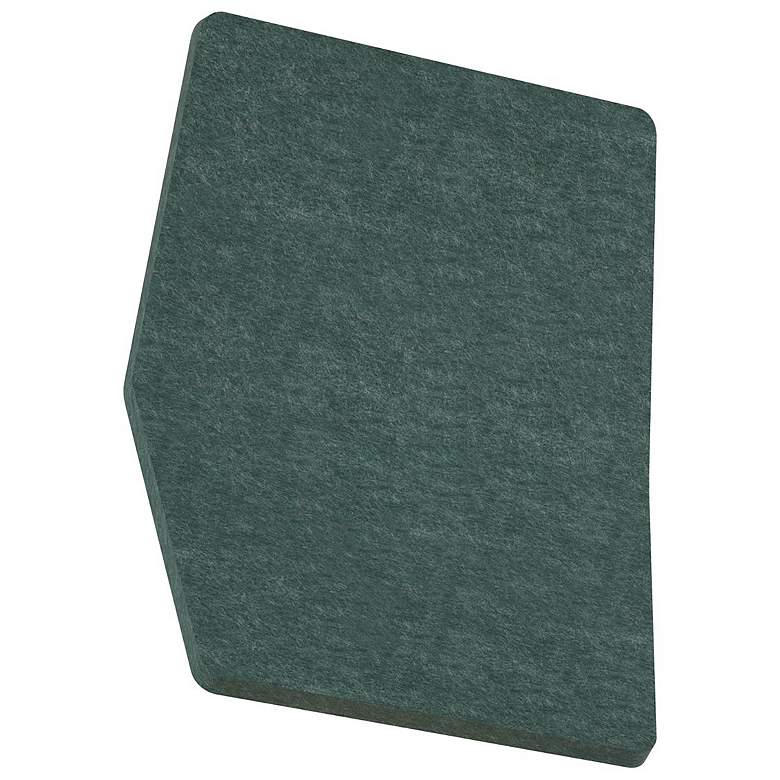 Image 1 Hush 10.6" Wide Green LED Acoustic Wall Sconce