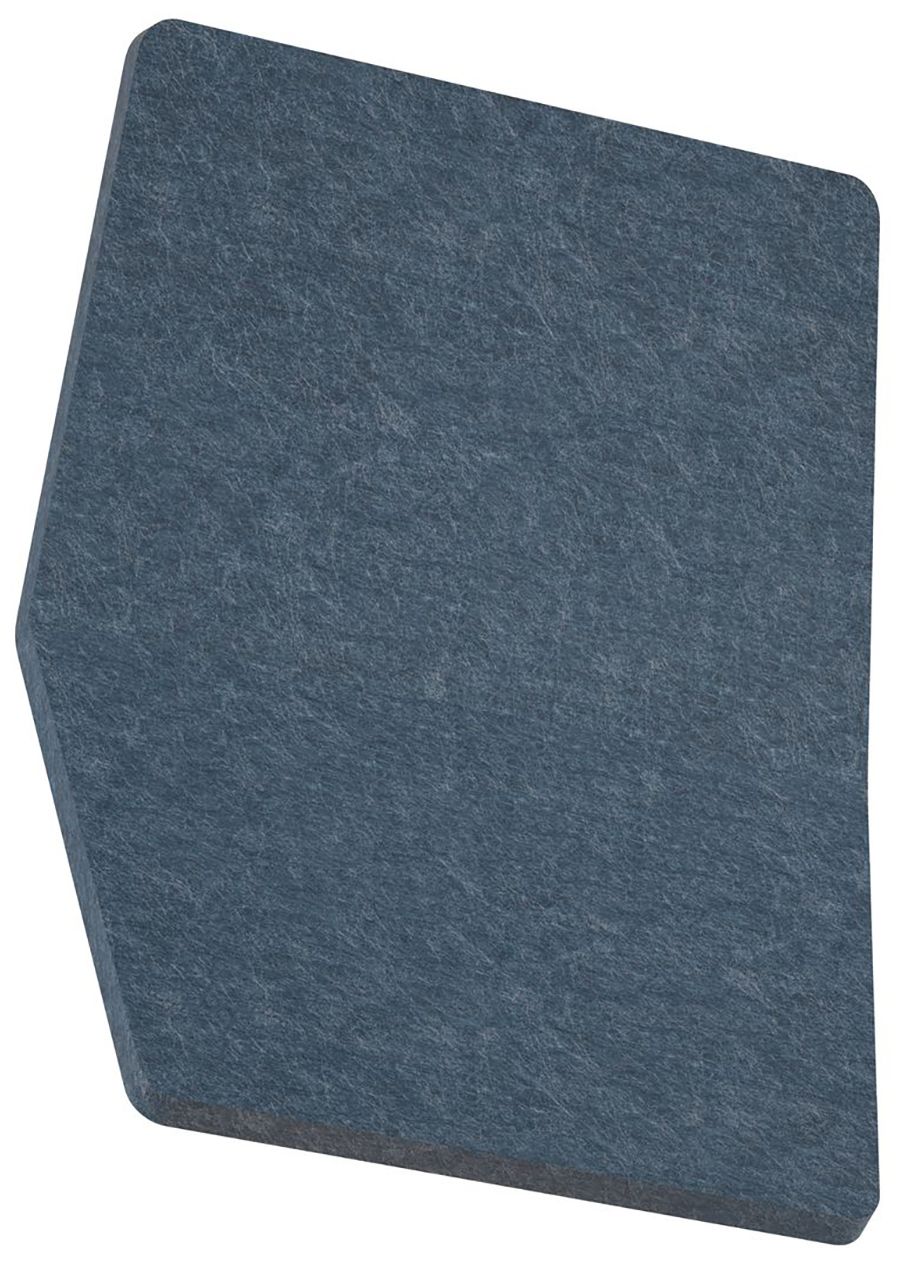 Hush 10.6" Wide Blue LED Acoustic Wall Sconce - Made to Order