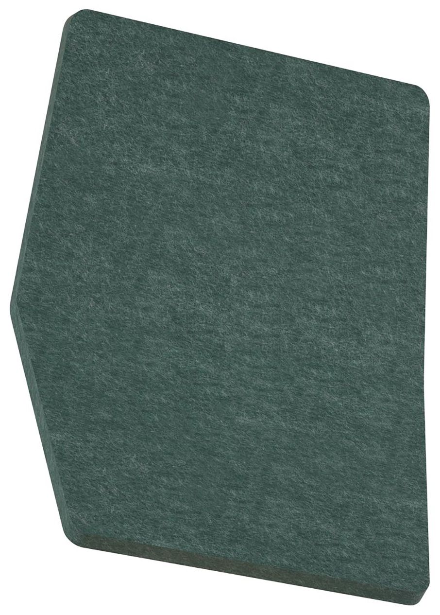Hush 10.6" Wide Green LED Acoustic Wall Sconce - Made to Order