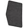 Hush 8.7" Wide Dark Grey LED Acoustic Wall Sconce