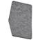 Hush 8.7" Wide Light Grey LED Acoustic Wall Sconce
