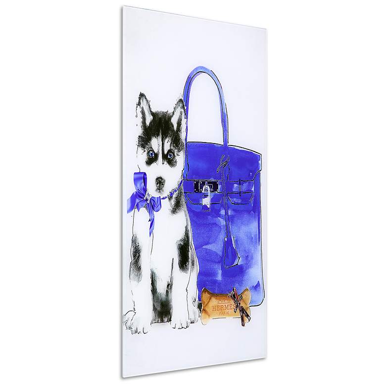 Image 2 Husky" Frameless Free Floating Tempered Glass Wall Art more views