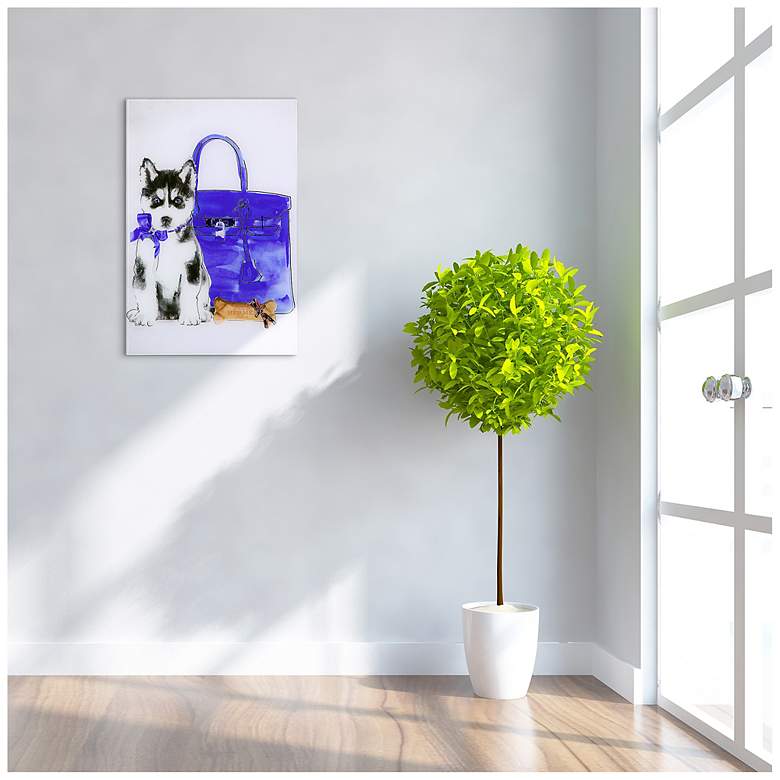 Image 3 Husky" Frameless Free Floating Tempered Glass Wall Art more views
