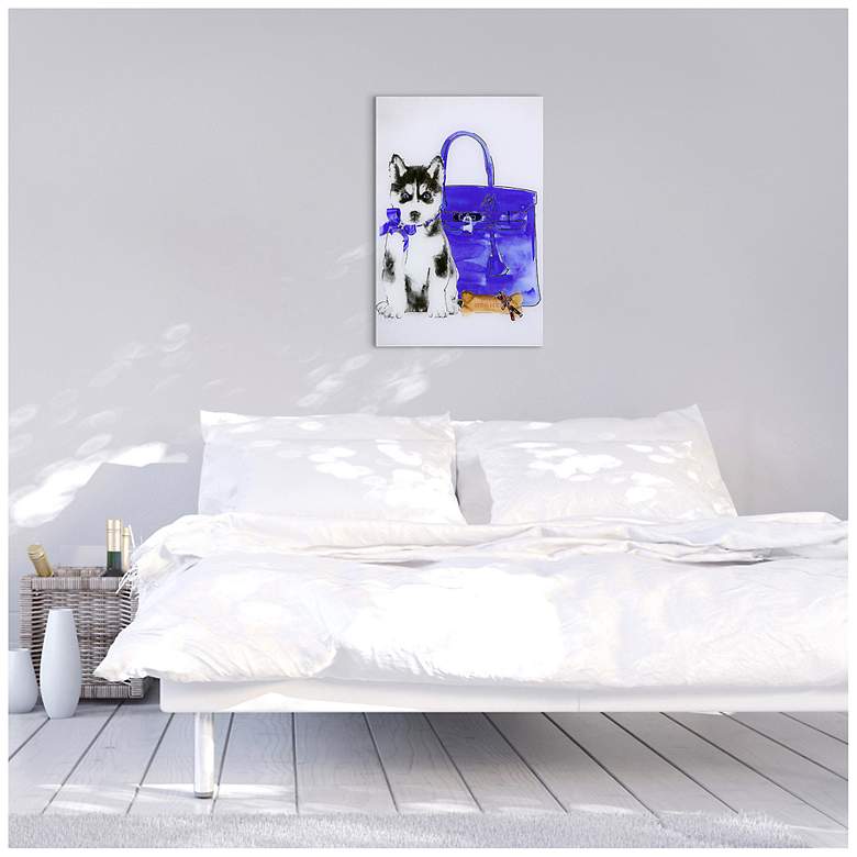 Image 4 Husky" Frameless Free Floating Tempered Glass Wall Art more views