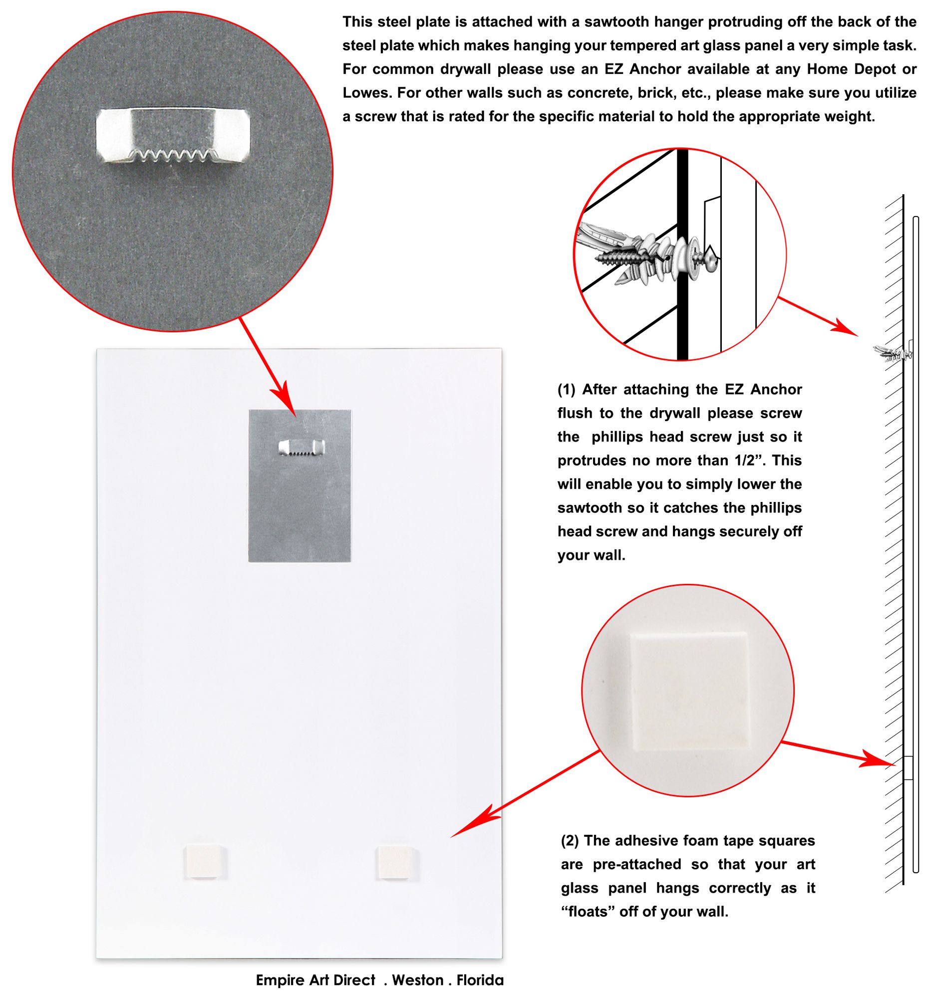 Image 7 Husky" Frameless Free Floating Tempered Glass Wall Art more views