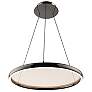 3_Huxley 1.63"H x 23.38"W 1-Light Pendant in Black Chrome more views