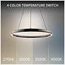 5_Huxley 1.63"H x 23.38"W 1-Light Pendant in Black Chrome more views