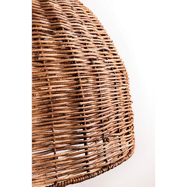 Image 5 Huxley 33 3/4" Wide Tidepool Bronze LED Basket Pendant Light more views
