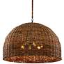 2_Huxley 43 3/4" Wide Tidepool Bronze LED Basket Pendant Light