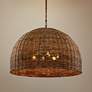 1_Huxley 43 3/4" Wide Tidepool Bronze LED Basket Pendant Light