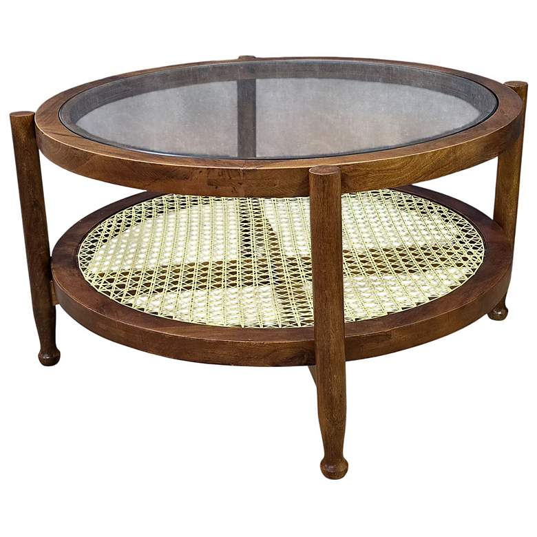 Image 2 Hyacinth Coffee Table - Honey/Cane more views