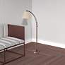 3_Hyannis 61" Flax Shade and Oil Brushed Bronze Adjustable Floor Lamp more views