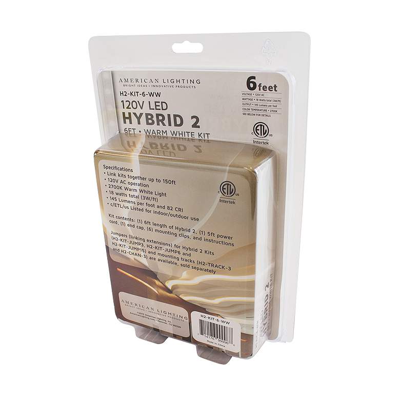 Image 3 Hybrid 2 6-Foot Warm White LED Tape Light Kit more views