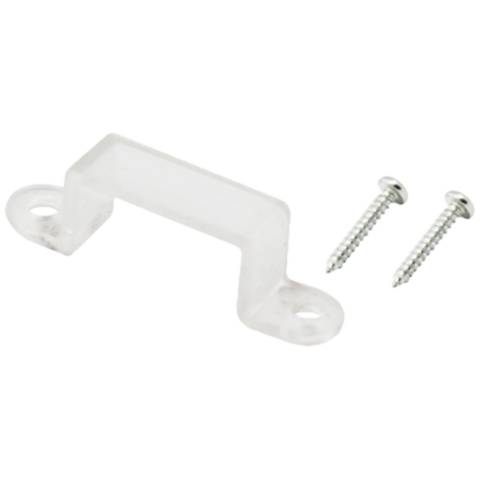 10MM LED Strip Mouting Clips with Screws for Ip20 Rib
