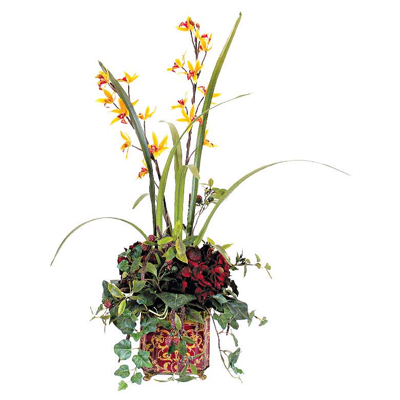 Image 1 Hydra and Kangaroo Paw 33 inch High Floral Arrangement