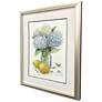 2_Hydrangea Lemons 1 24"W x 28"H Framed Art more views