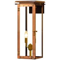 Hyland 20 1/2" High Antique Copper 2-Light Outdoor Wall Light