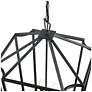 4_Hylena 18.5" Wide 6-Light Pendant in Textured Black more views
