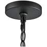 6_Hylena 18.5" Wide 6-Light Pendant in Textured Black more views