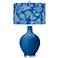 Hyper Blue Aviary Ovo Table Lamp