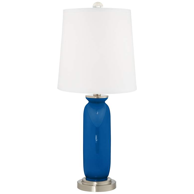 Image 4 Hyper Blue Carrie Table Lamp Set of 2 with Dimmers more views