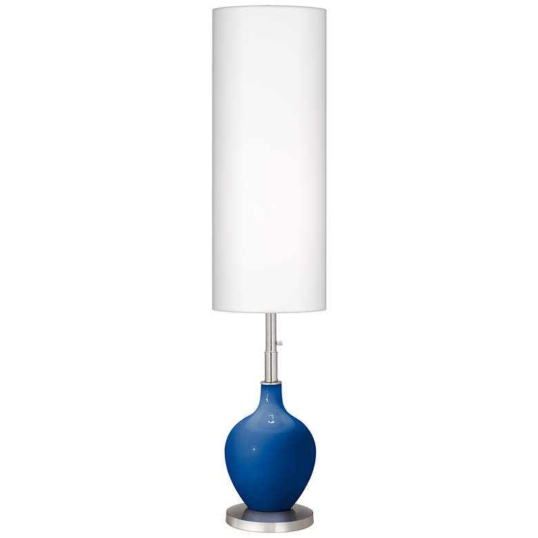 Image 1 Hyper Blue Ovo Floor Lamp by Color Plus