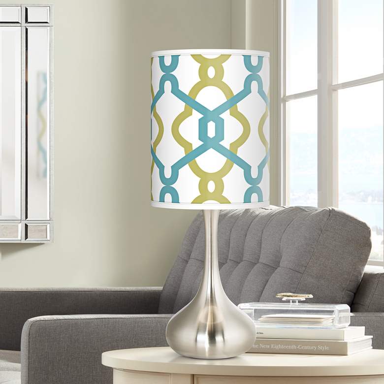 Image 1 Hyper Links Giclee Droplet Table Lamp