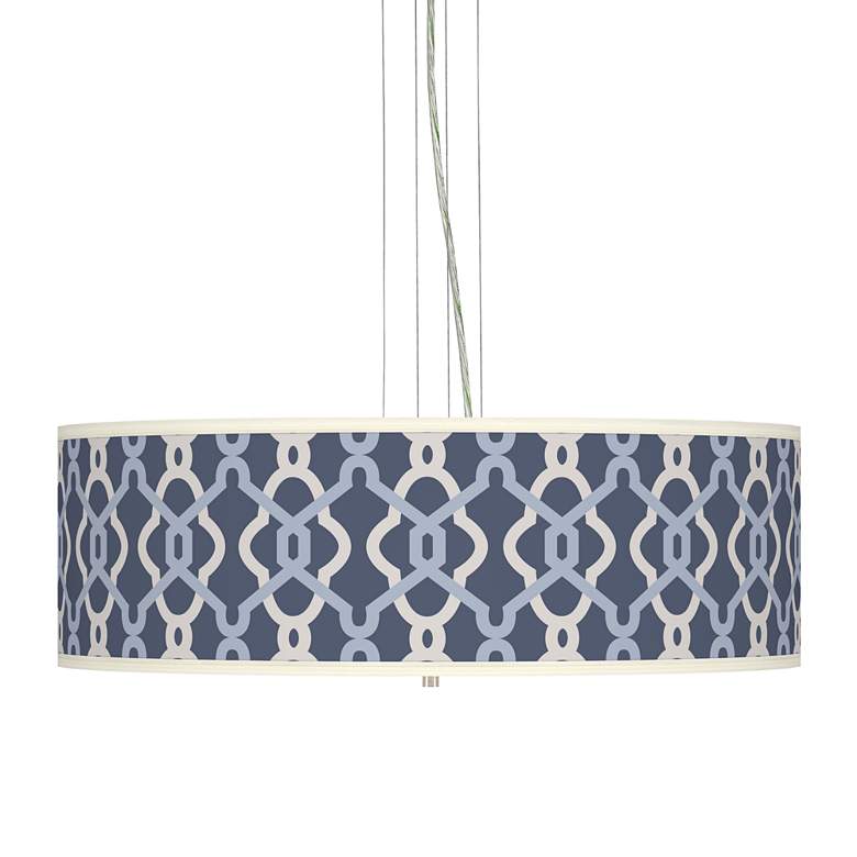 Image 1 Hyper Links Vista Giclee 24"W 4-Light Pendant Chandelier