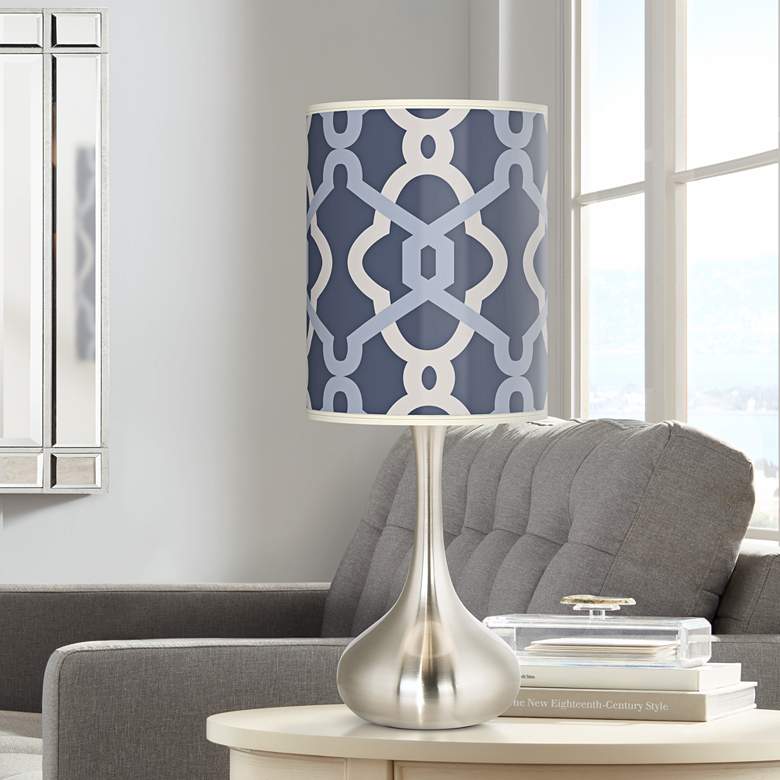 Image 1 Hyper Links Vista Giclee Droplet Table Lamp