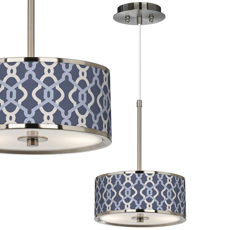 Image 1 Hyper Links Vista Giclee Glow 10 1/4" Wide Pendant Light