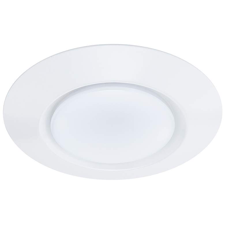 Image 1 I Can't Believe It's Not Recessed 1.5"H x 7.5"W 1-Light Flush in White