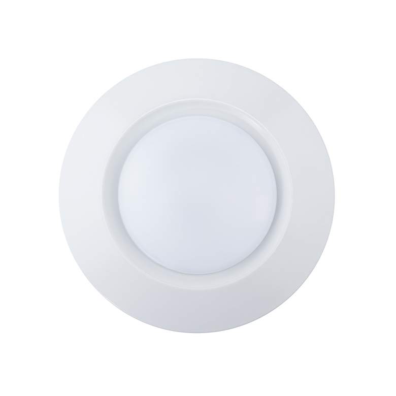Image 2 I Can't Believe It's Not Recessed 1.5"H x 7.5"W 1-Light Flush in White more views