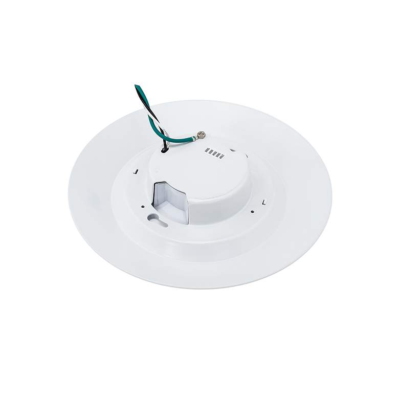 Image 3 I Can't Believe It's Not Recessed 1.5"H x 7.5"W 1-Light Flush in White more views
