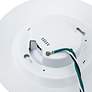 4_I Can't Believe It's Not Recessed 1.5"H x 7.5"W 1-Light Flush in White more views