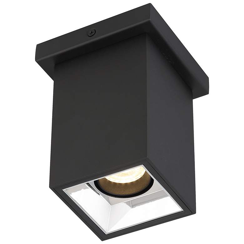 Image 4 I-Lite 4.75" Adjustable Black LED Spotlight more views