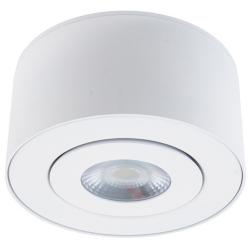 I Spy 3.25&quot;H x 5&quot;W 1-Light Outdoor Flush Mount in White
