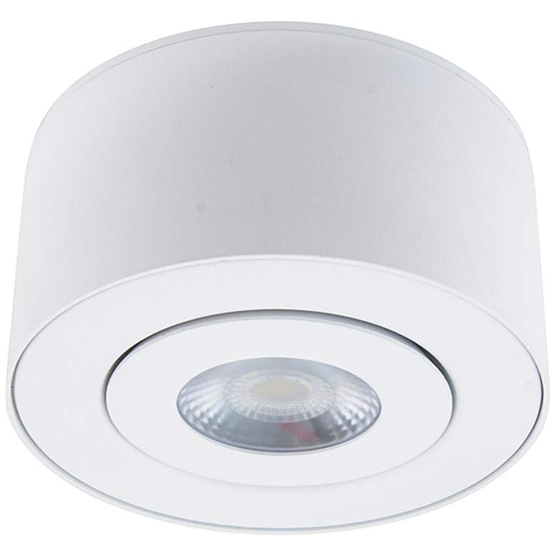 Image 2 I Spy 5 inch Wide White Metal LED Outdoor Ceiling/Wall Light