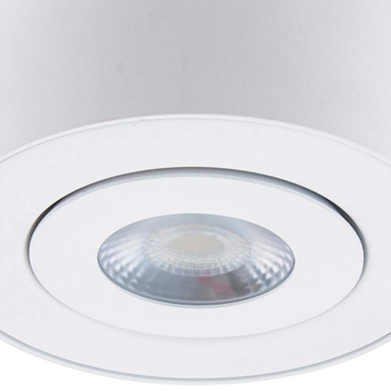 Image 3 I Spy 5 inch Wide White Metal LED Outdoor Ceiling/Wall Light more views