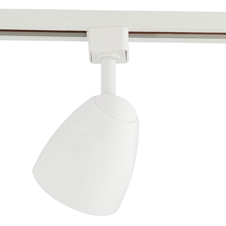 Image 5 Ian 4-Light White LED Track Fixture with Floating Canopy more views