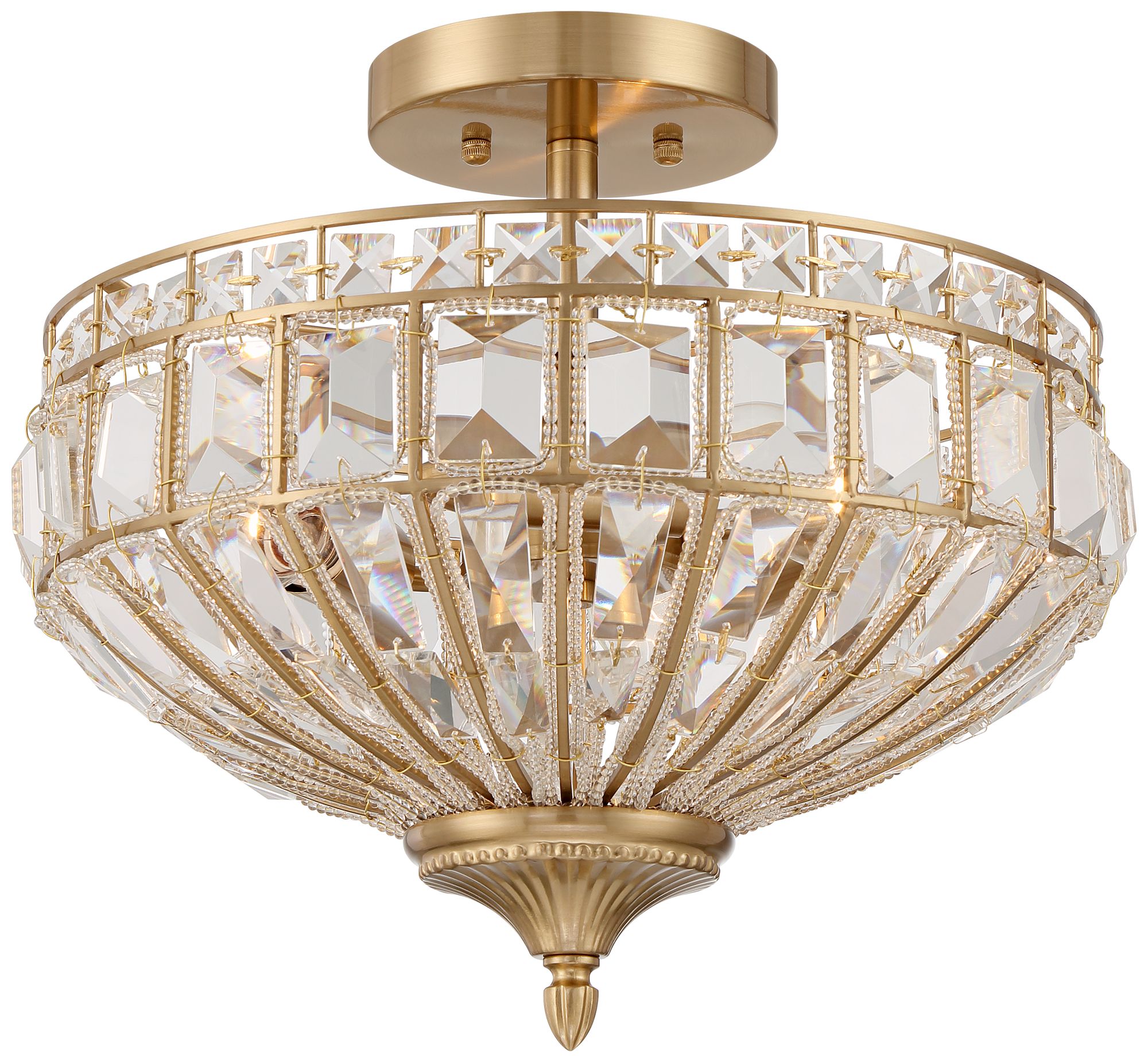 traditional semi flush ceiling lights