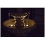 Ibiza 45" High 3-Tier Sandstone Floor Fountain